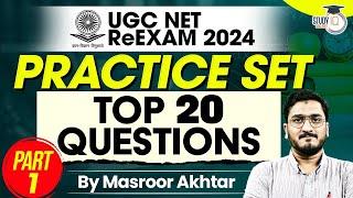 UGC NET ReExam 2024  UGC NET Paper 1  NTA NET  Top 20 Questions  UGC NET June 2023  NTA NET 