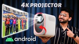 Best Full HD Android Projector  4K HDR Support  WZATCO CE Projector 