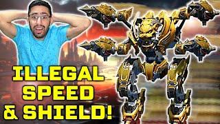 Illegal SPEED & Crazy Shield GHOST TYPHON  War Robots WR