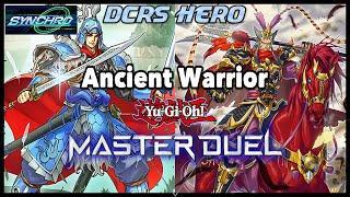 Master Duel - Ancient Warrior Synchro Festival - PVP Duels + Deck Profile