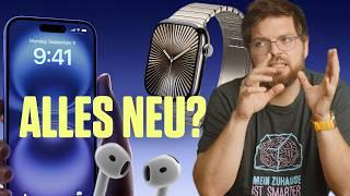 Neue iPhones Apples Watch Series 10 und jede Menge AirPods