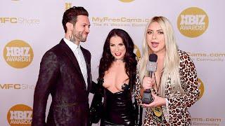 Joanna Angel and The Small Hands interviewed on the 2020 Xbiz Awards red carpet