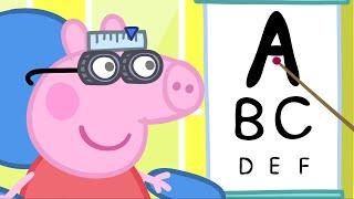 Peppa se somete a una prueba ocular  Peppa Pig en Español Episodios Completos