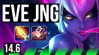 EVELYNN vs KAYN JNG  16110 Legendary 900+ games Rank 10 Eve  EUW Challenger  14.6