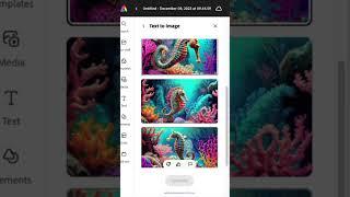 Image from Text in Adobe Express #adobeexpress #shorts