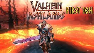 Valheim Ashlands is BRUTAL First Playthrough 10 hours