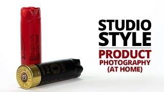 Simple white background product photos at home  Product Photography Tutorial