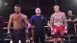 Muay Thai Mayhem 29 Feb 2020 - Lukasz vs Calvin Reynolds