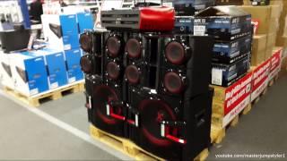 LG CM9940 playing at MAX VOLUME 2x15 Subwoofers