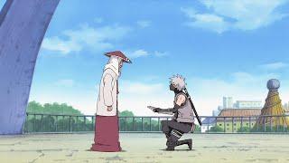 Third Hokage disqualifies Kakashi from the ANBU First Genin Team led by Kakashi English Dubbed