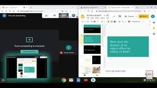 Create Separate Presentation Window in Google Meet