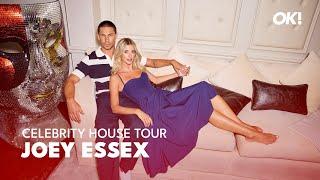 Joey Essex OK house tour - Living room kitchen and huge garden