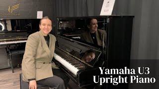 Reconditioned Yamaha U3 2544956 Upright Piano Black Polyester  Review & Demo  Sherwood Phoenix