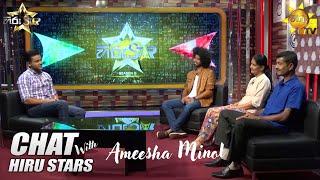 Chat with Hiru star  Ameesha Minol  super 18  Hirustar season 3