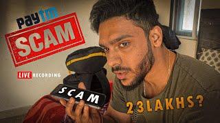 23 lakh ka online scam - Live Call Recording 