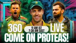 #SAvsIND Come On Proteas  360 LIVE  #T20WorldCupFinal