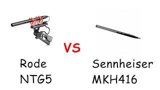 Rode NTG5 vs Sennheiser MKH 416