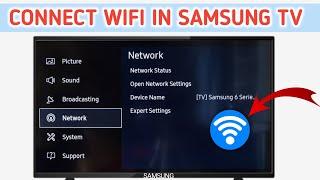 Samsung tv connect wifi  connect wifi in samsung tv  led tv connect wifi 