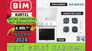 2024 NİSAN BİM e gelen KUMTEL 3 lü ANKASTRE SET 2024 ÖZELLİKLERİ  Bim Bu hafta aktüel kataloğu