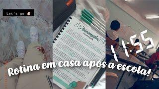 ROTINA em CASA após A ESCOLA  O QUE FAZER DEPOIS DA AULA?