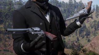 Red Dead Redemption 2 - All Gun Spinning Tricks Animations First and Third Person