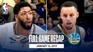 Full Game Recap Pelicans vs Warriors  New Orleans & Golden State Combine To Hit 43 Three-Pointers