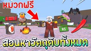 Roblox ‍️Wacky Wizards สอนหาวัตถุดิบทั้งหมดในการปรุงยา  หมวกฟรี  พริก  นก  ปลา  กระป๋องถั่ว