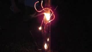 Sparkler creation - engulfs the camera