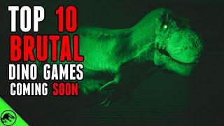 Top 10 BRUTAL Dinosaur Games For 2024 And Beyond