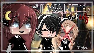 All I Want Is You Not Us  GLMM  Gacha Sad Mini Movie  Christmas Special  read desc 