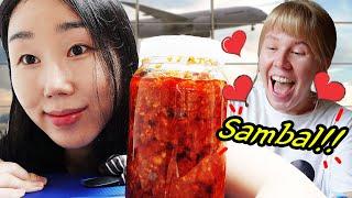 Akhirnya ke rumah keluargaku di Eropa bawa 1kg SAMBAL