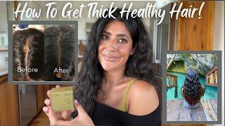 How To Get Thick Healthy Hair Reverse Hair Loss