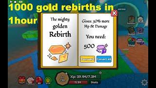 Fastest G REBIRTH TIP in Animal Evolution Simulator I 1000 G rebirths in 1 HOUR