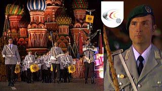 Musikkorps der Bundeswehr auf dem Roten Platz in Moskau HD Kremlin Zoria 2007 - Marschmusik