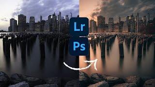 HOW I EDIT MY NEW YORK STREET PHOTOGRAPHY  Lightroom and photoshop image stacking
