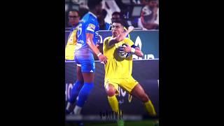 Ronaldo red card vs Al Hilal ️  #footballshorts #ronaldo #alnassr