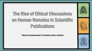 The Rise of Ethical discussions on Human Remains in Scientific Publications