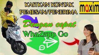 MENGAITKAN KONTAK CUSTOMERPENERIMA KE WHATSAP