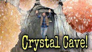 Underground Mercury Mine Explored & Found Crystals