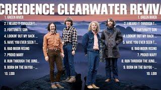 Creedence Clearwater Revival Greatest Hits 2024   Pop Music Mix   Top 10 Hits Of All Time