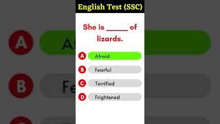 English Quiz #SSC   #shorts  #sscquestions