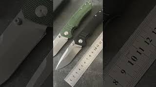 K110 Steel Folding Knives with Linen Handles