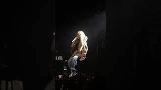 Sabrina Carpenter  before performing Exhale Live In DetroitMi