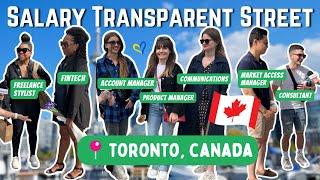 How Much Do Canadians Make? Toronto CanadaSalary Transparent Street