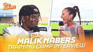 Malik Nabers on Chemistry with Daniel Jones OBJ Reaching Out Jayden Daniels Friendship & More