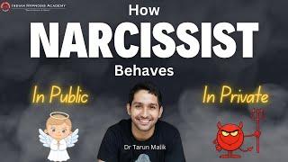 How Narcissists Behave in Public vs Behind Closed Doors  Dr Tarun Malik in Hindi