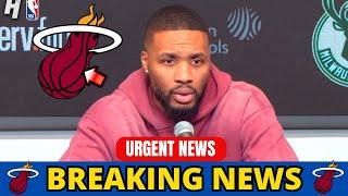 URGENT DAMIAN LILLARD ANNOUNCED IN MIAMI NO ONE EXPECTED THAT EXCHANGE CONFIRMED NEWS MIAMI HEAT