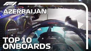 Top 10 Onboards  2024 Azerbaijan Grand Prix  Qatar Airways