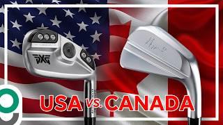 USA vs CANADA - Which Irons are Better? PXG or Haywood Golf