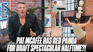 Pat McAfee Brings In RED PANDA For Halftime Of The 4th Annual Draft Spectacular?